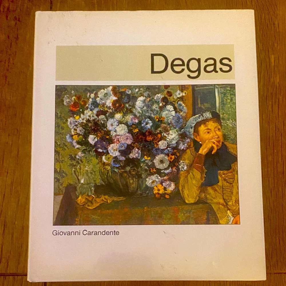 3/$15. Degas Art Book by Giovanni Carandente